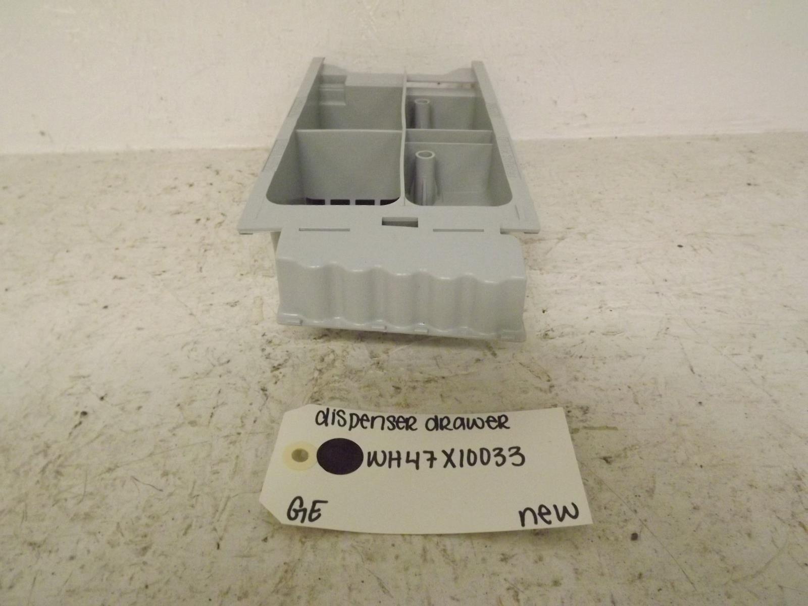 GE Washer WH47X10033 Dispenser Drawer New GE Washer WH47X10033 Dispenser Drawer New